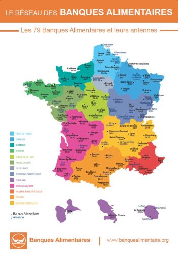 Réseau des BA carte des régions