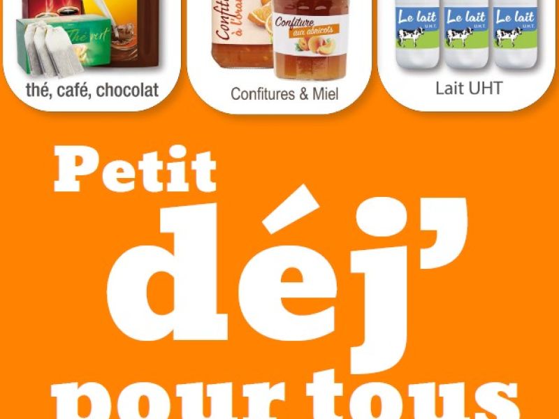 « Petit-déj pour tous » : à vos caddies